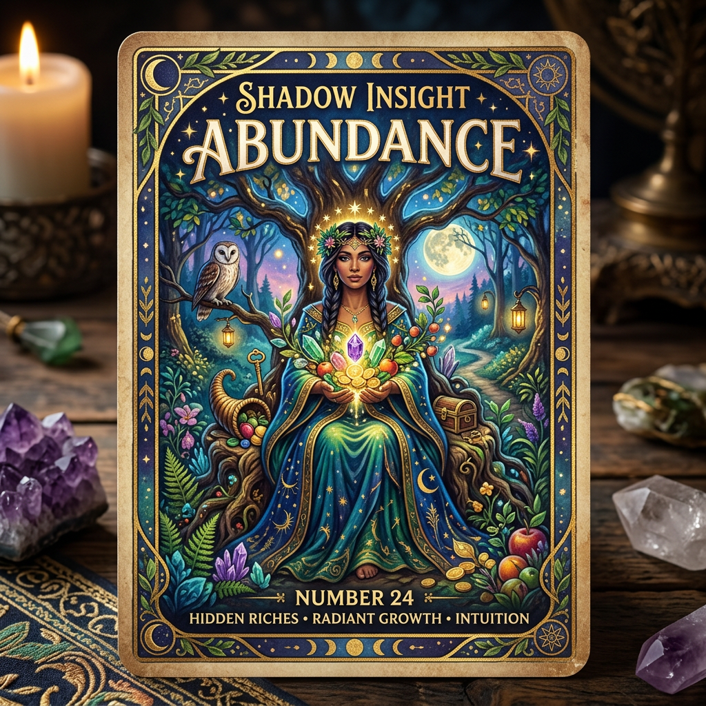 Shadow Insight abundance oracle card design